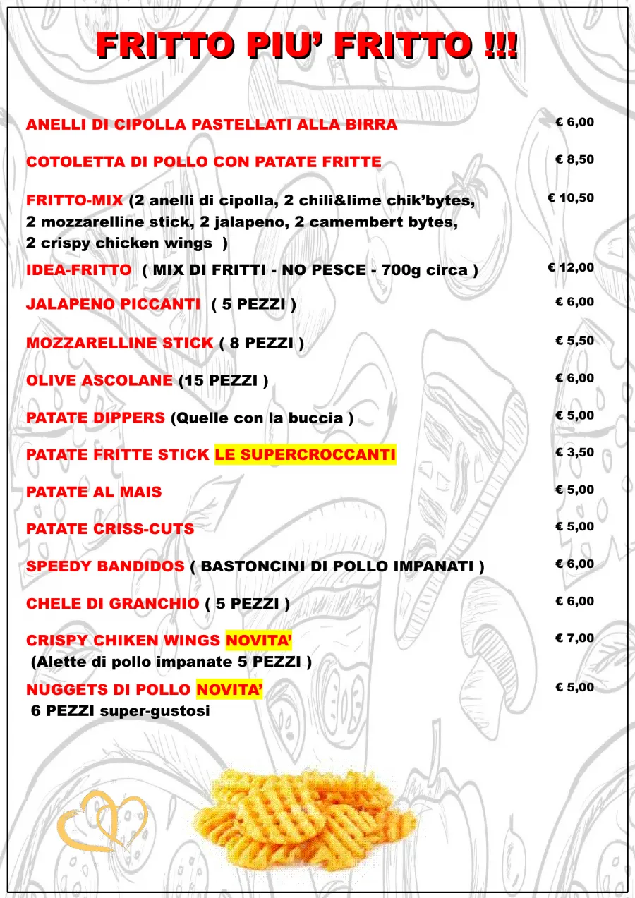 Listino online : Nuovo listino Pizzaidea Ceggia